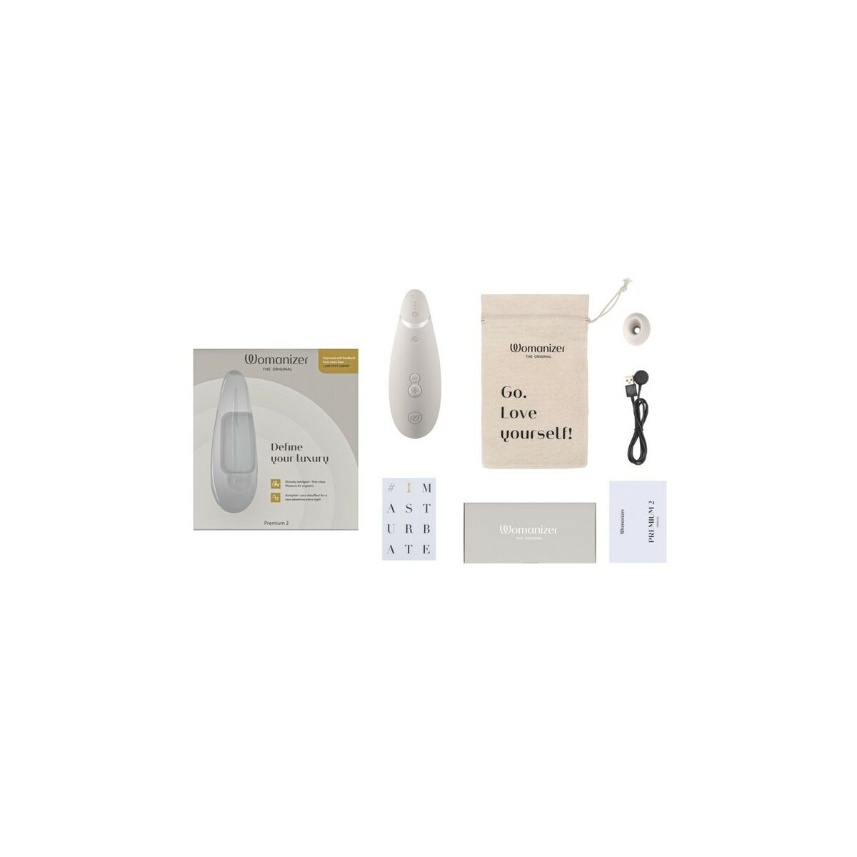 Vibrator Womanizer WOM163-GRAY Grau - AWK Flagship