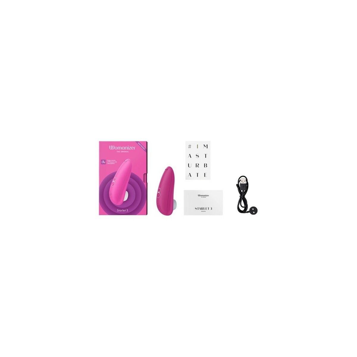 Vibrator Womanizer WOM165-PINK Rosa - AWK Flagship