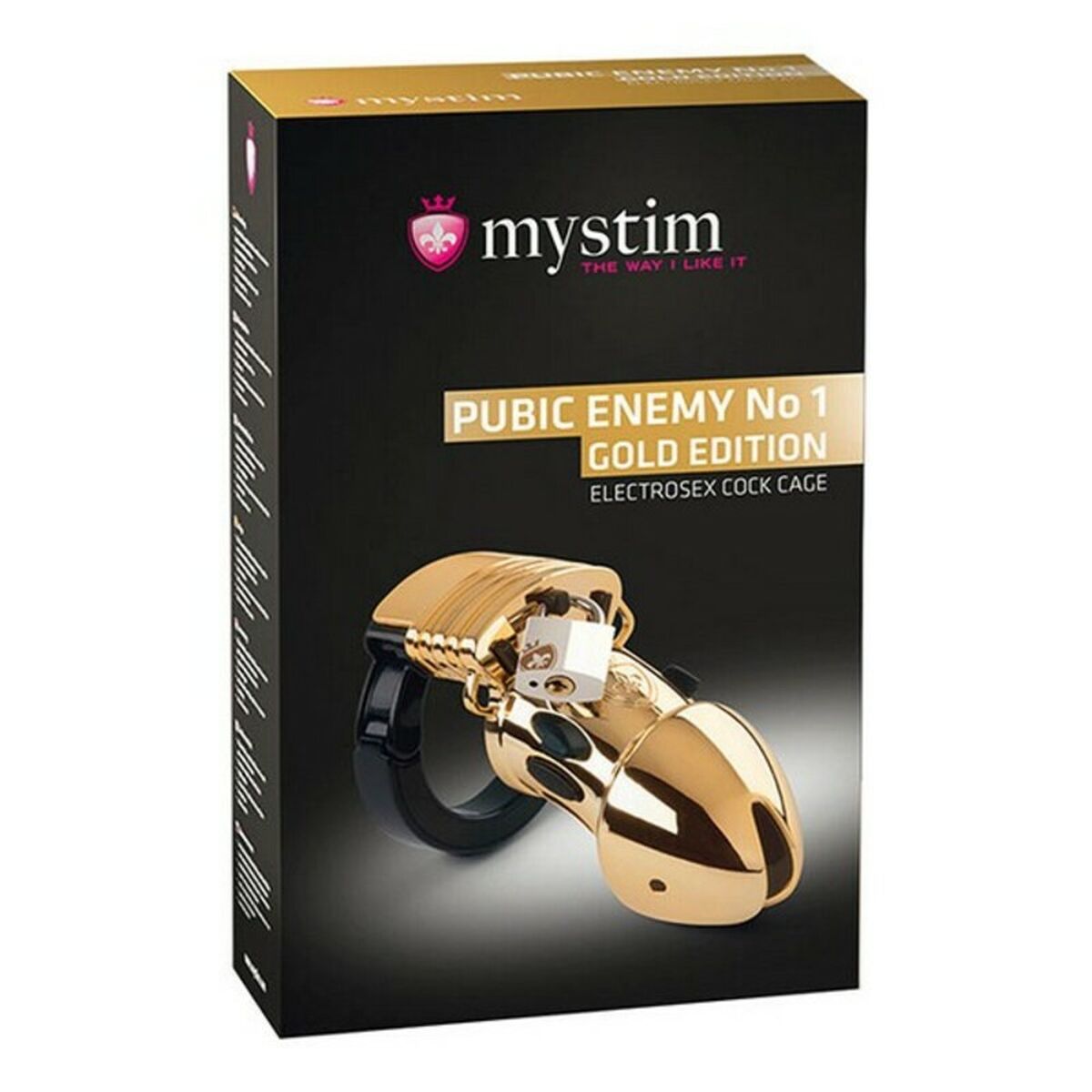 Pubic Enemy No 1 Peniskäfig Gold Edition Mystim 5142330000 Gold - AWK Flagship