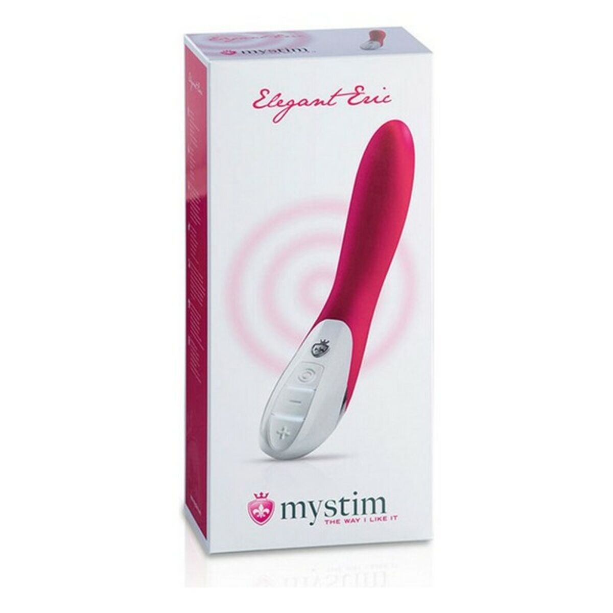 Elegant Eric Vibrator Pink Mystim - AWK Flagship