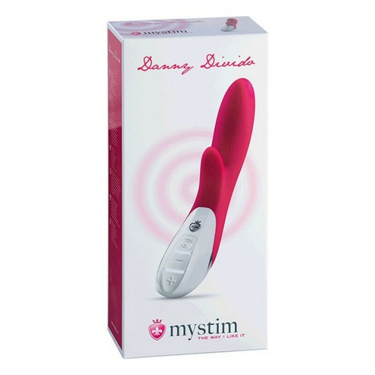 Dual Stimulationsvibrator Mystim Danny Divido Rosa - AWK Flagship