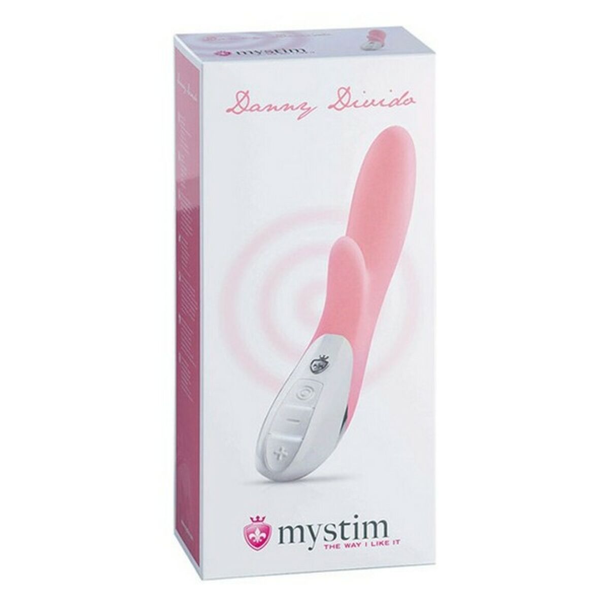 Dual Stimulationsvibrator Mystim Danny Divido Rosa - AWK Flagship