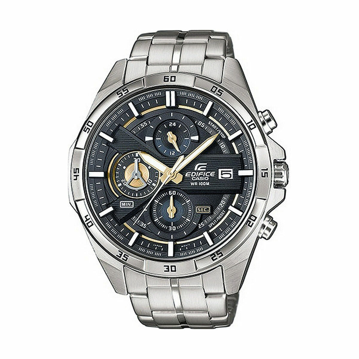 Herrenuhr Casio EFR-556D-1AVUEF Schwarz Silberfarben - AWK Flagship