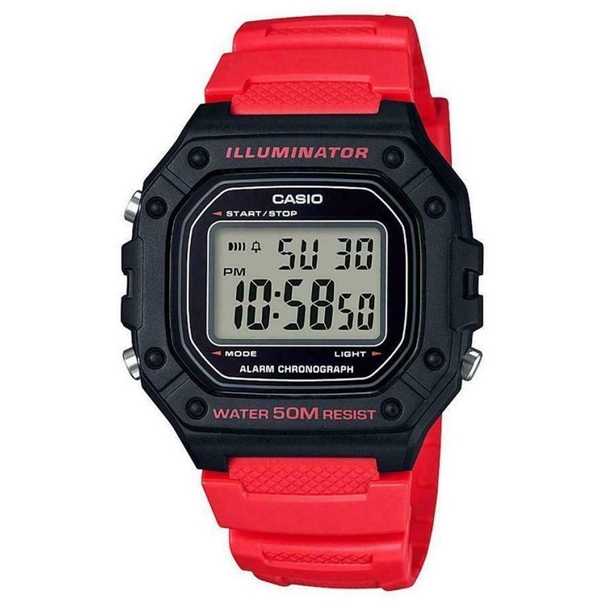 Herrenuhr Casio SPORT COLLECTION VIVID Rot (Ø 43 mm) - AWK Flagship