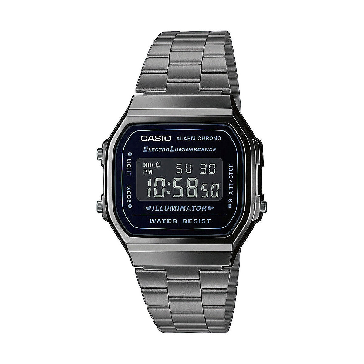 Herrenuhr Casio A168WEGG-1BEF Silberfarben (Ø 36 mm) (Ø 38 mm) - AWK Flagship