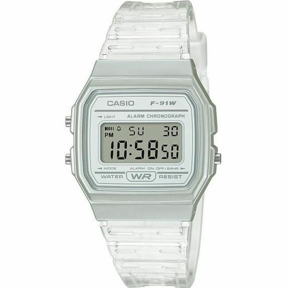 Unisex-Uhr Casio F-91WS-7EF - AWK Flagship