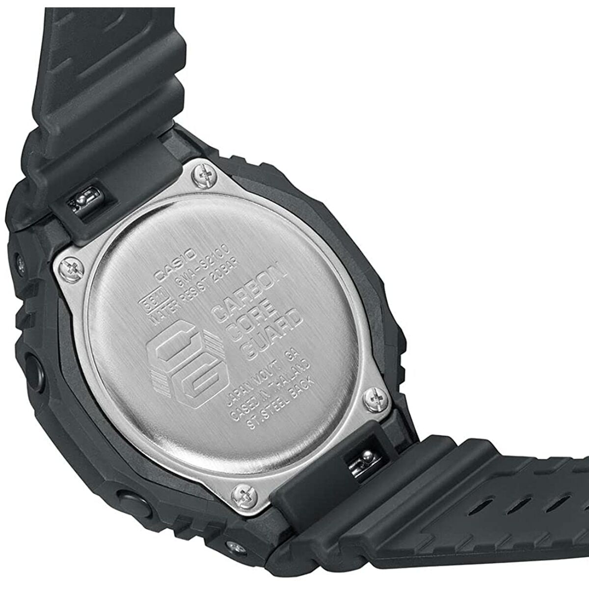 Uhr Casio GMA-S2100-1AER Schwarz - AWK Flagship