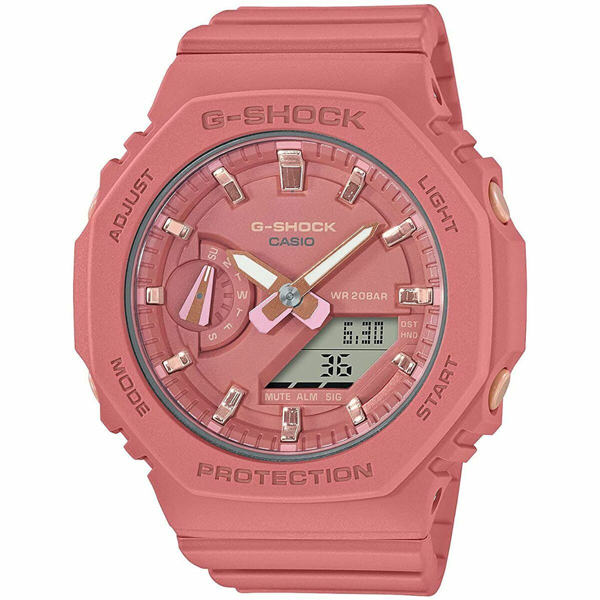 Unisex-Uhr Casio G-Shock OAK - COMPACT SERIE Multifunktion (Ø 43 mm) - AWK Flagship