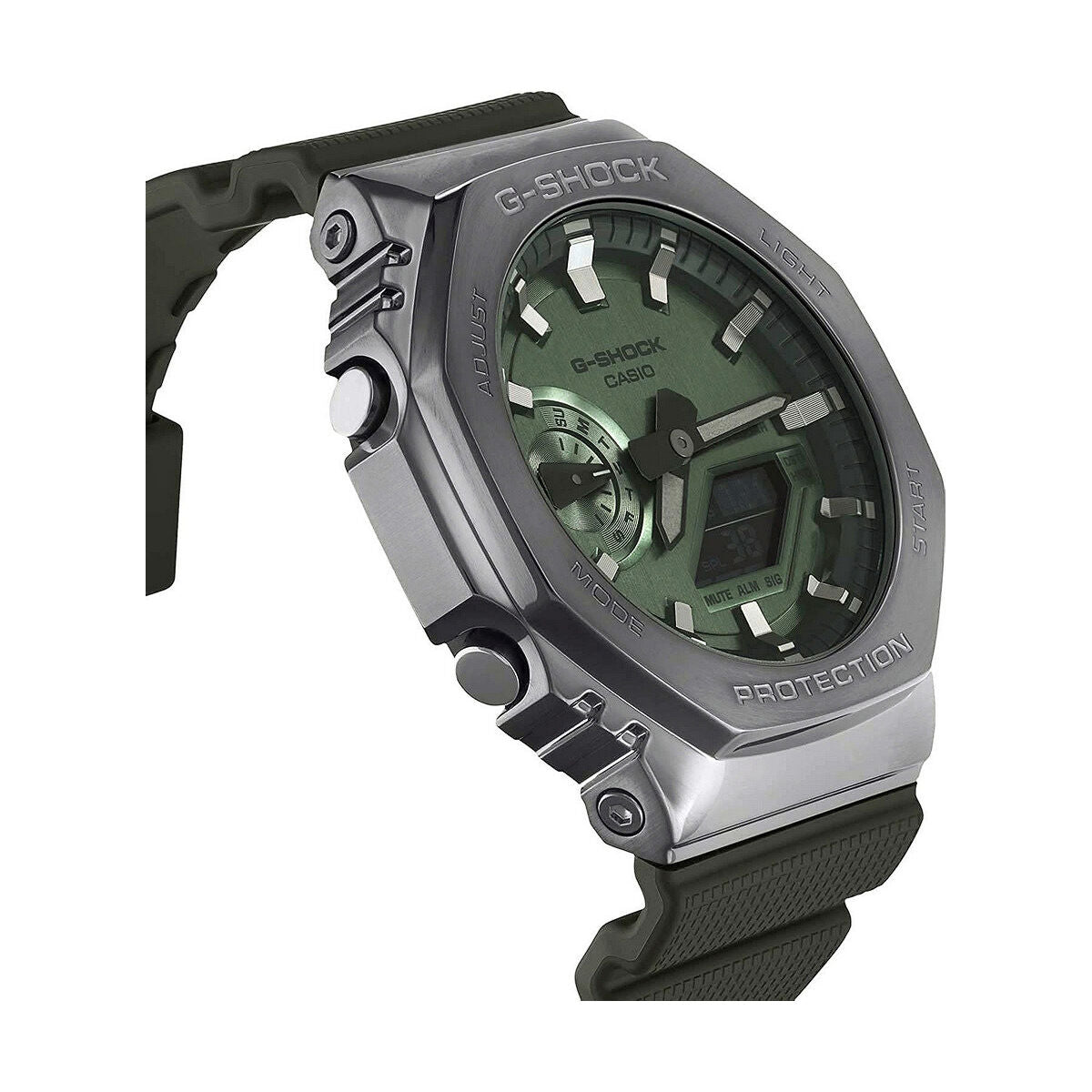 Herrenuhr Casio G-Shock OAK METAL COVERED - Green (Ø 44,5 mm) (Ø 45 mm) - AWK Flagship