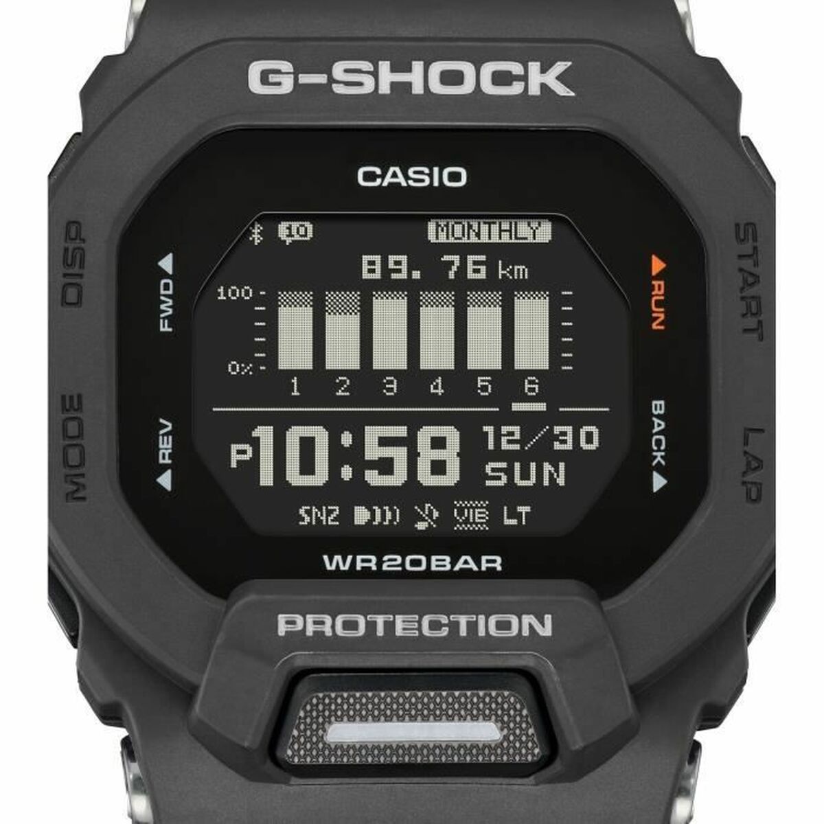 Activity-Armband Casio GBD-200-1ER Schwarz - AWK Flagship