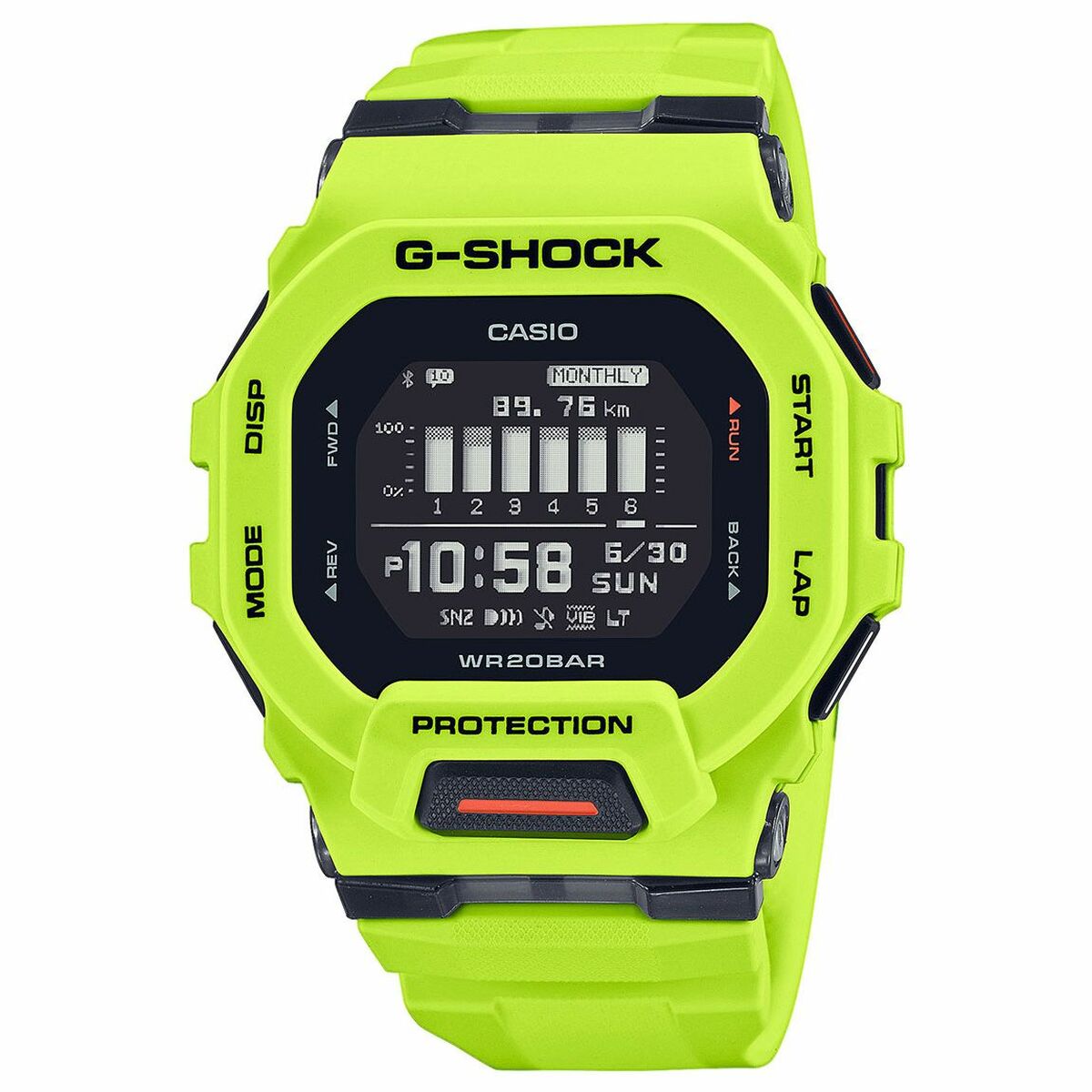 Herrenuhr Casio G-Shock GBD-200-9ER Gelb Ø 40 mm - AWK Flagship