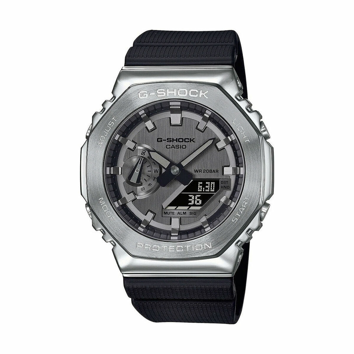 Herrenuhr Casio G-Shock GM-2100-1AER Schwarz (Ø 40 mm) - AWK Flagship