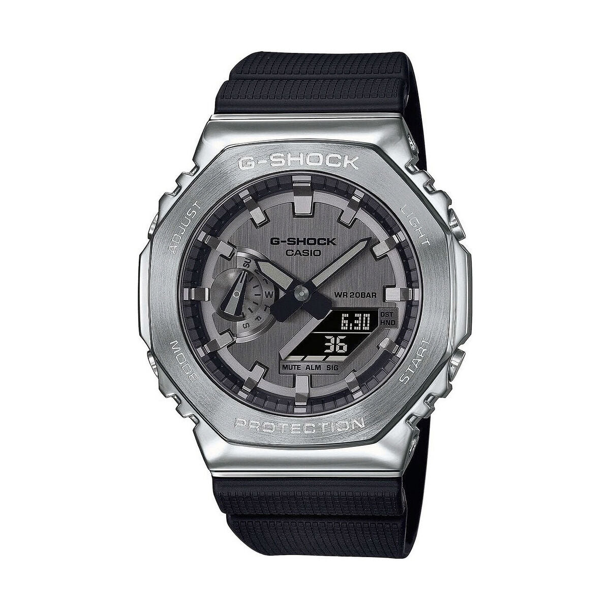 Herrenuhr Casio OAK METAL COVERED - STEEL (Ø 44,5 mm) (Ø 45 mm) - AWK Flagship