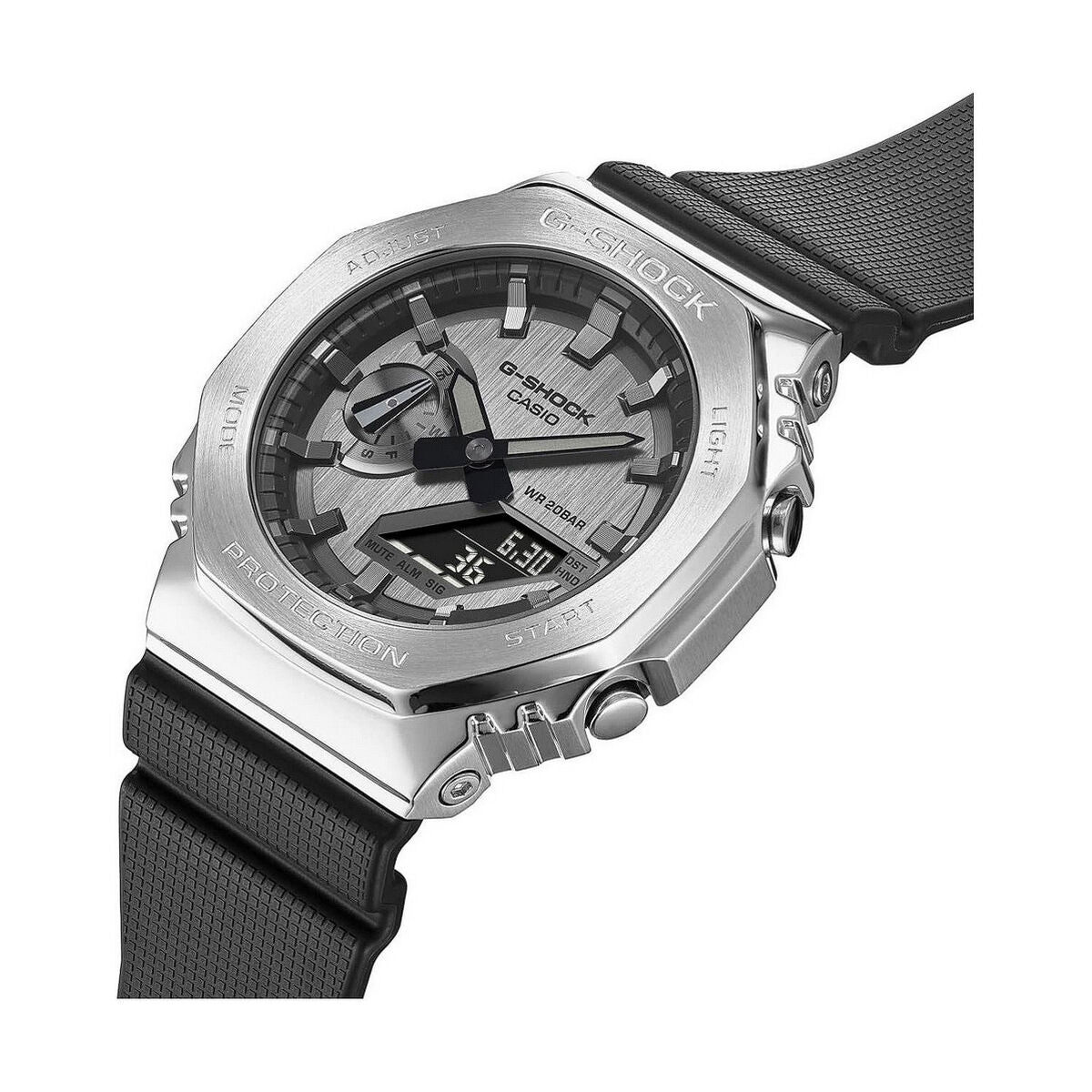 Herrenuhr Casio OAK METAL COVERED - STEEL (Ø 44,5 mm) (Ø 45 mm) - AWK Flagship