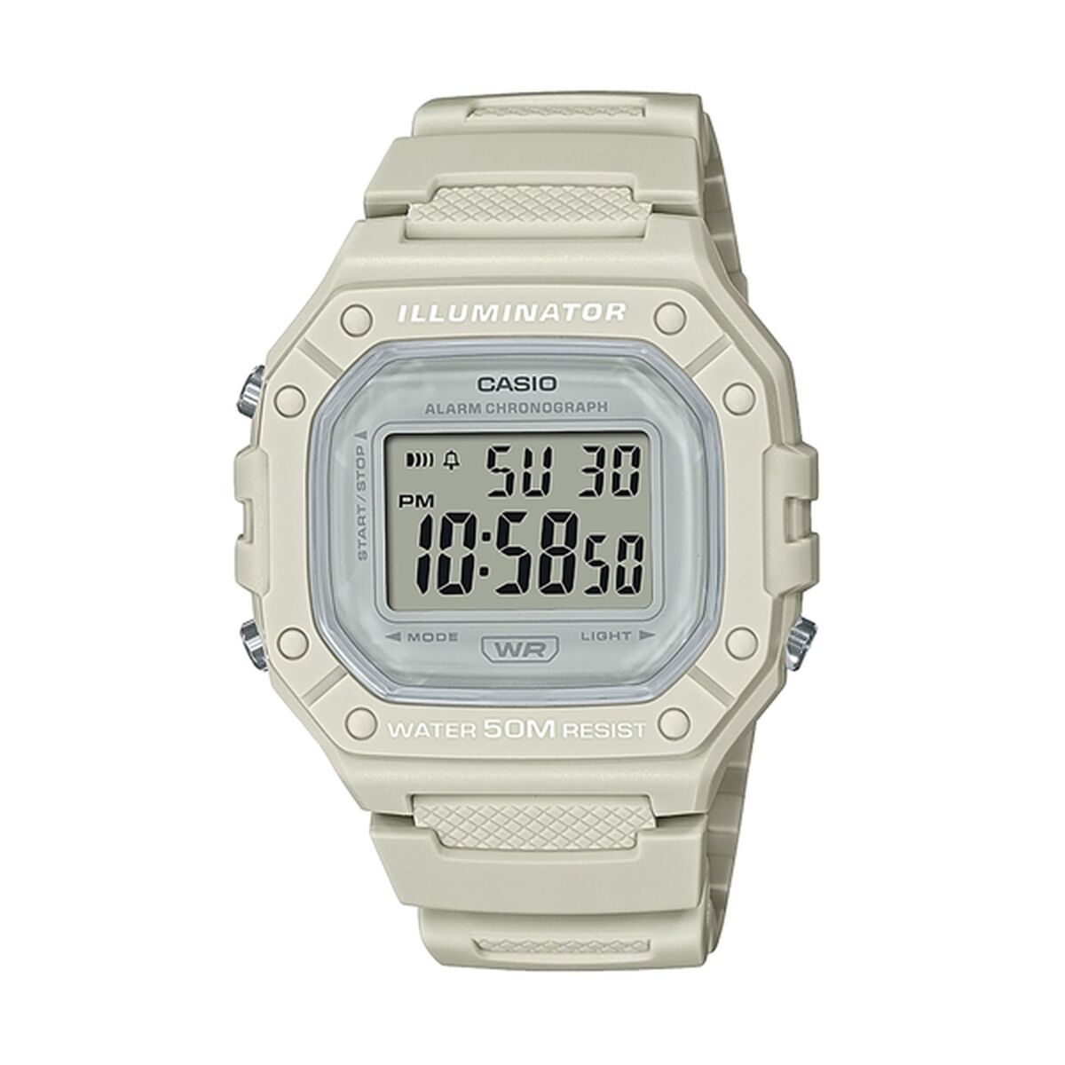 Unisex-Uhr Casio W-218HC-8AVEF (Ø 43 mm) - AWK Flagship