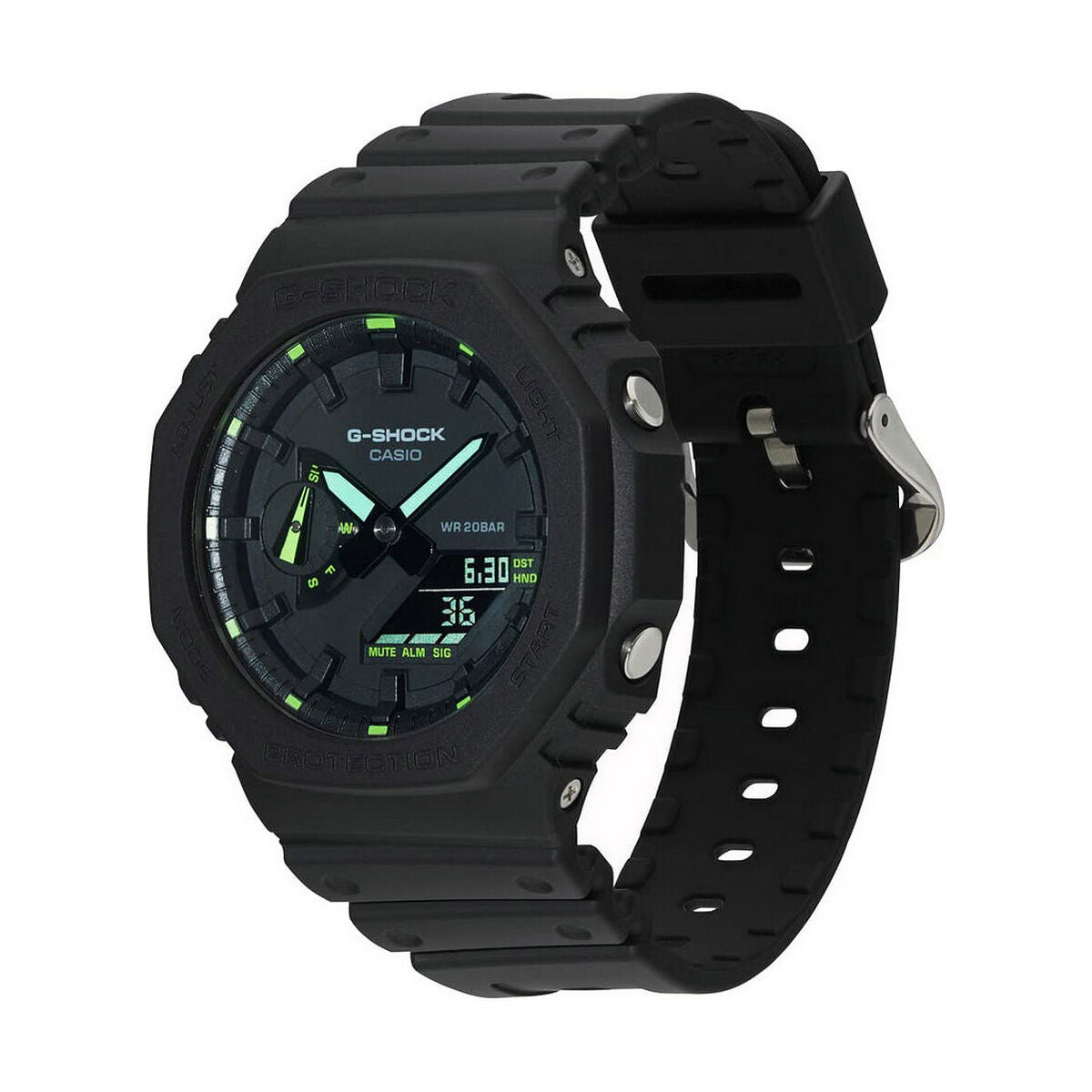 Herrenuhr Casio G-Shock OAK - Neon Green Index (Ø 45 mm) - AWK Flagship