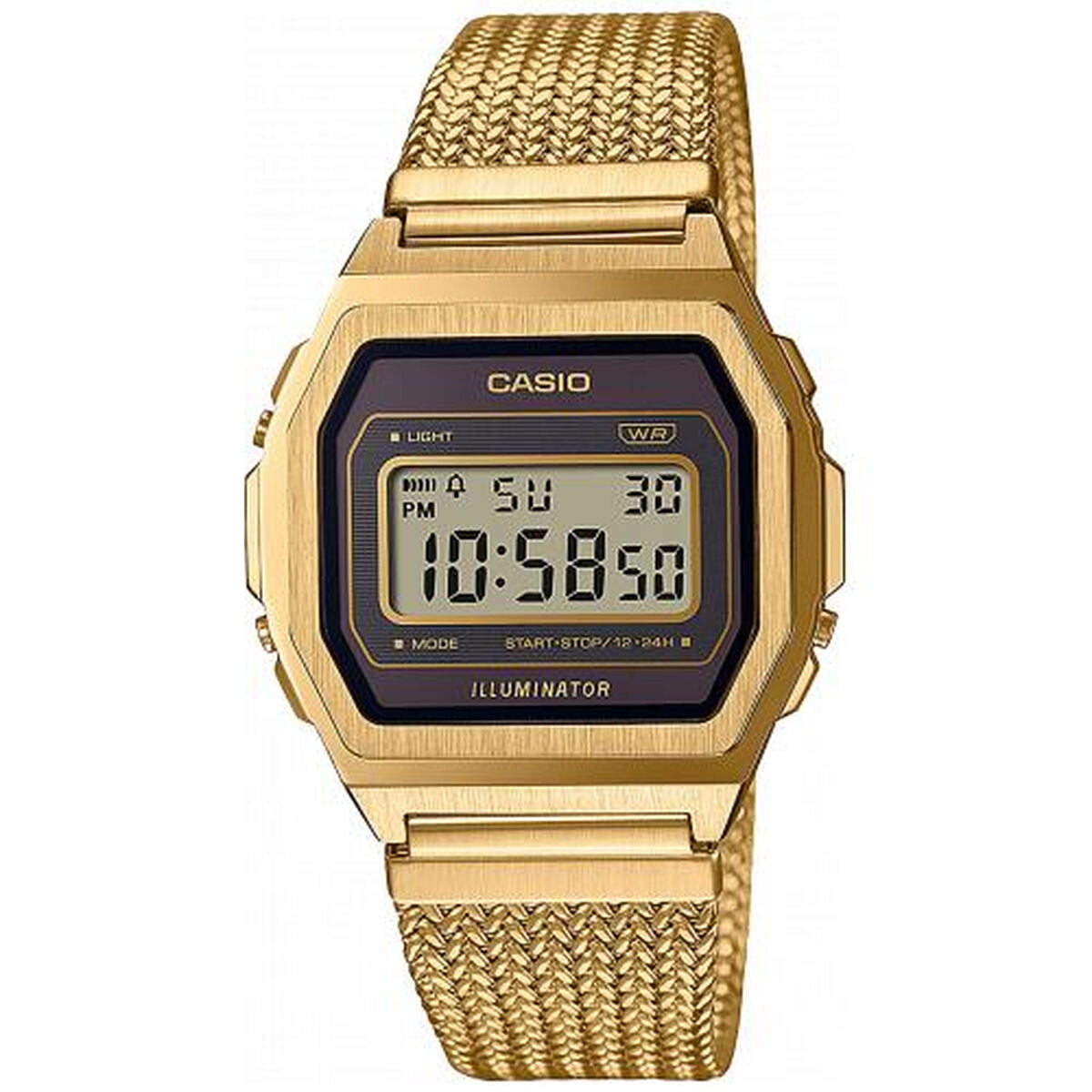 Herrenuhr Casio A1000MGA-5EF Gold - AWK Flagship