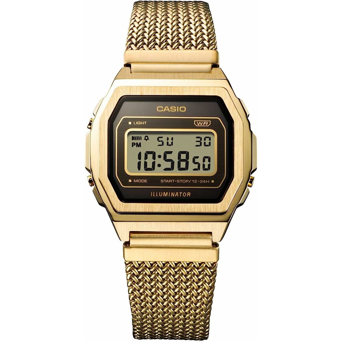 Herrenuhr Casio A1000MGA-5EF Gold - AWK Flagship