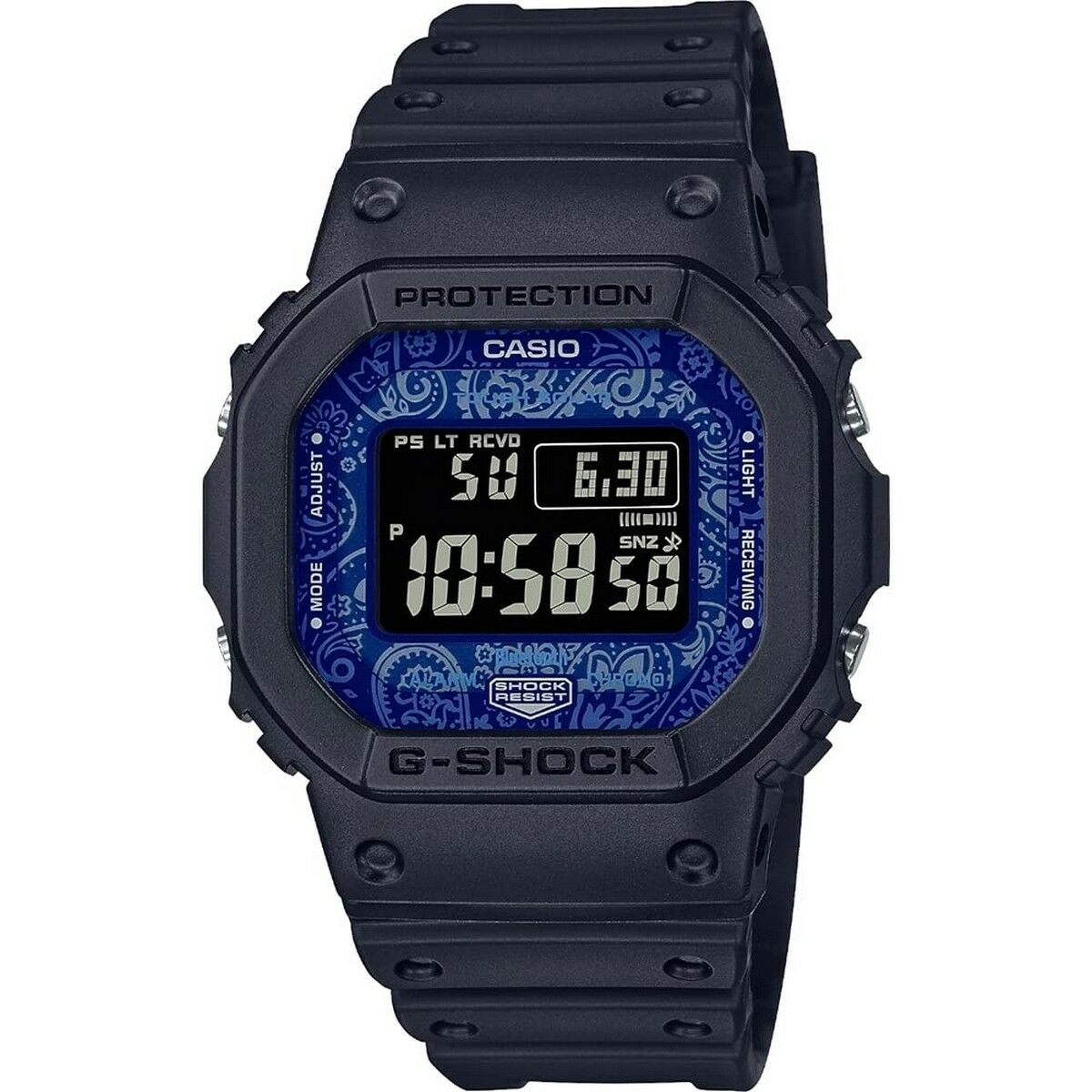 Herrenuhr Casio G-Shock GW-B5600BP-1ER COLLECTION BLUE PAISLEY SERIE - AWK Flagship