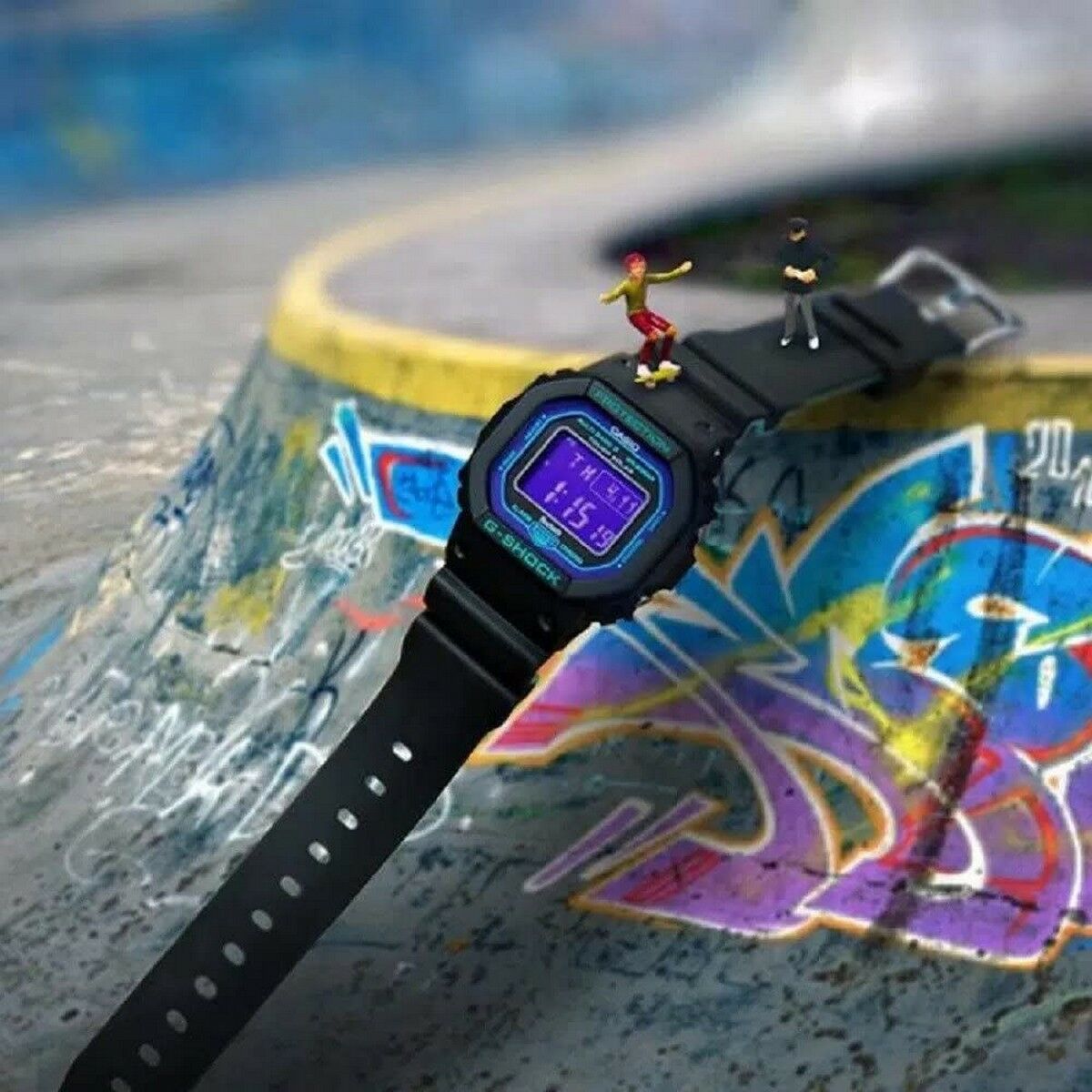 Herrenuhr Casio G-Shock GW-B5600BP-1ER COLLECTION BLUE PAISLEY SERIE - AWK Flagship