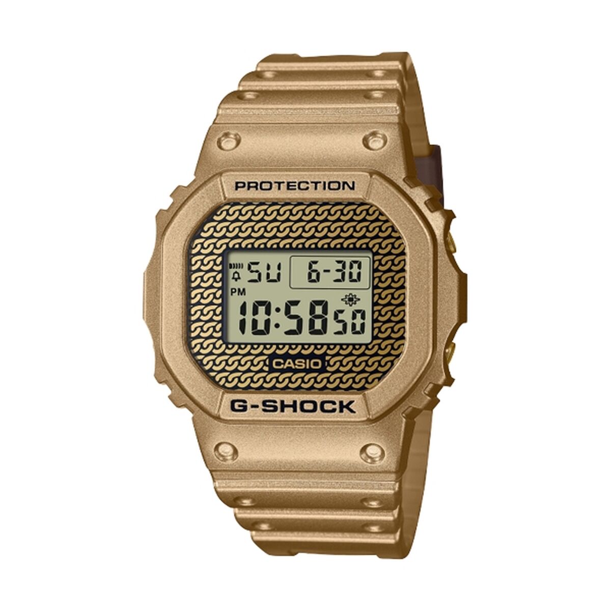 Herrenuhr Casio G-Shock THE ORIGIN - GOLD CHAIN (Ø 43,5 mm) - AWK Flagship