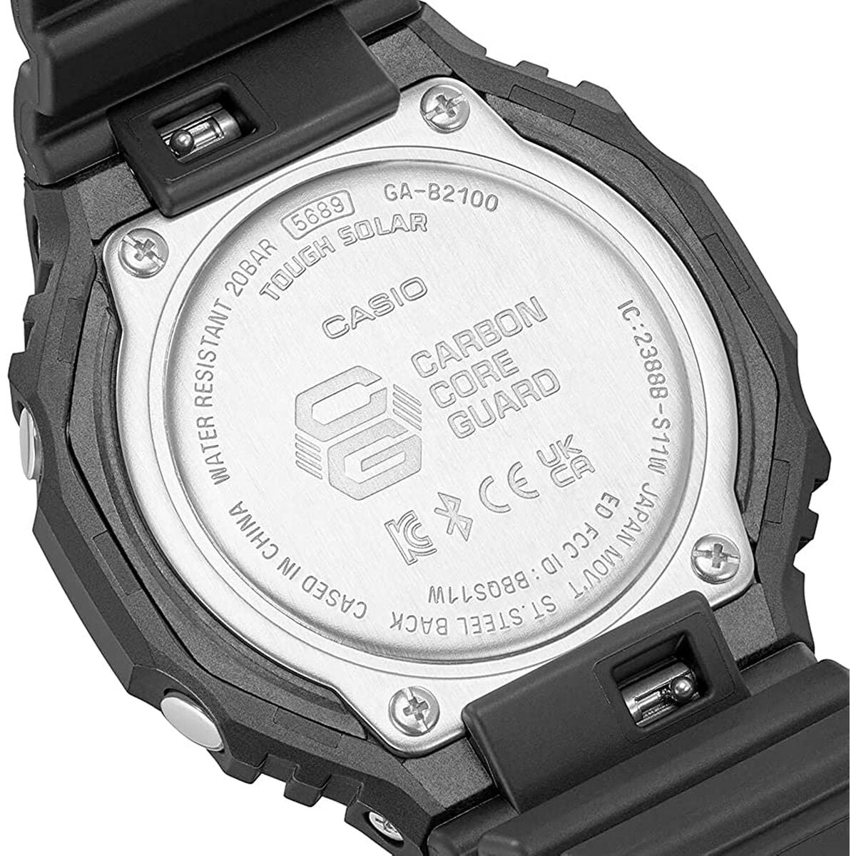 Herrenuhr Casio G-Shock GA-B2100-1AER Schwarz - AWK Flagship