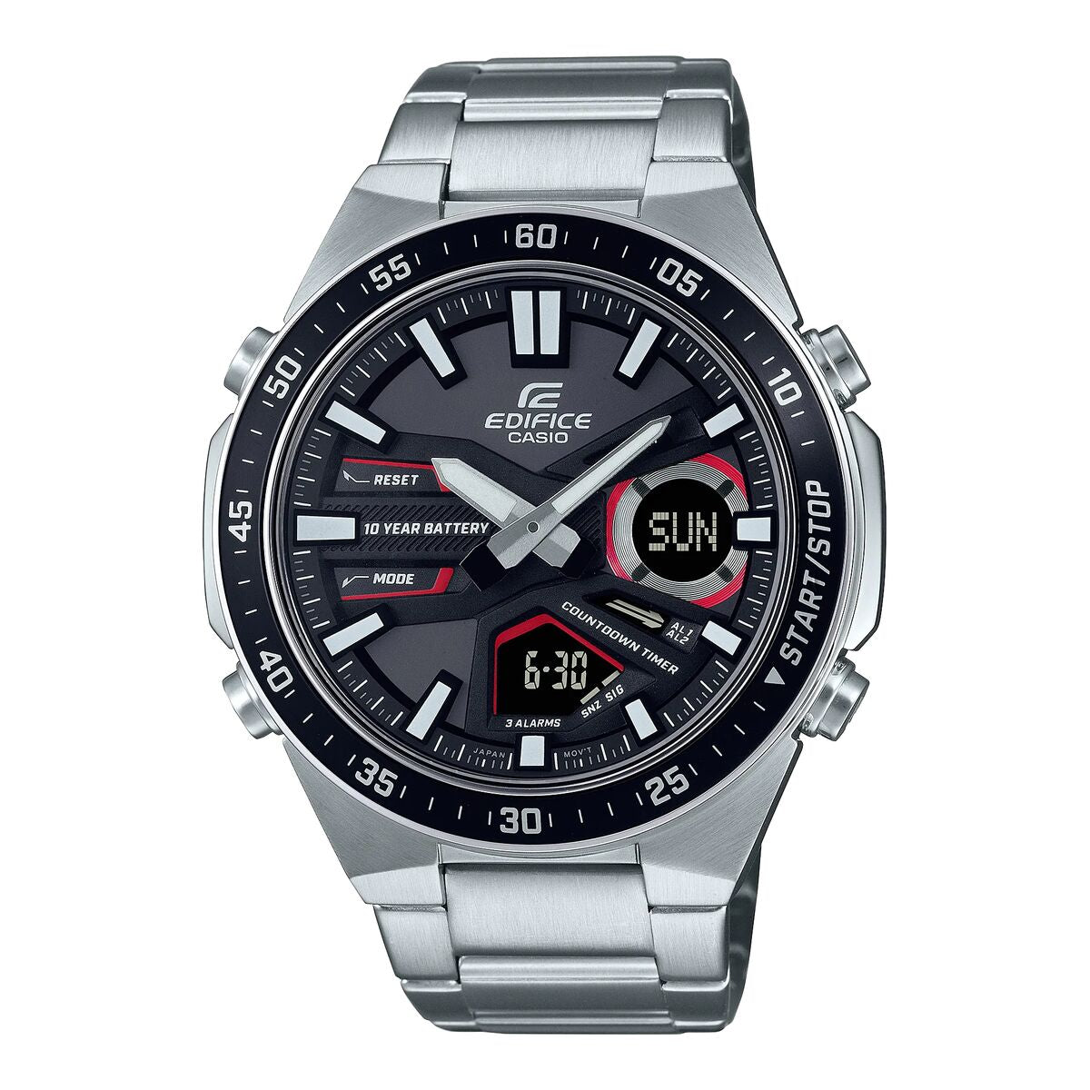 Herrenuhr Casio EFV-C110D-1A4VEF Silberfarben - AWK Flagship