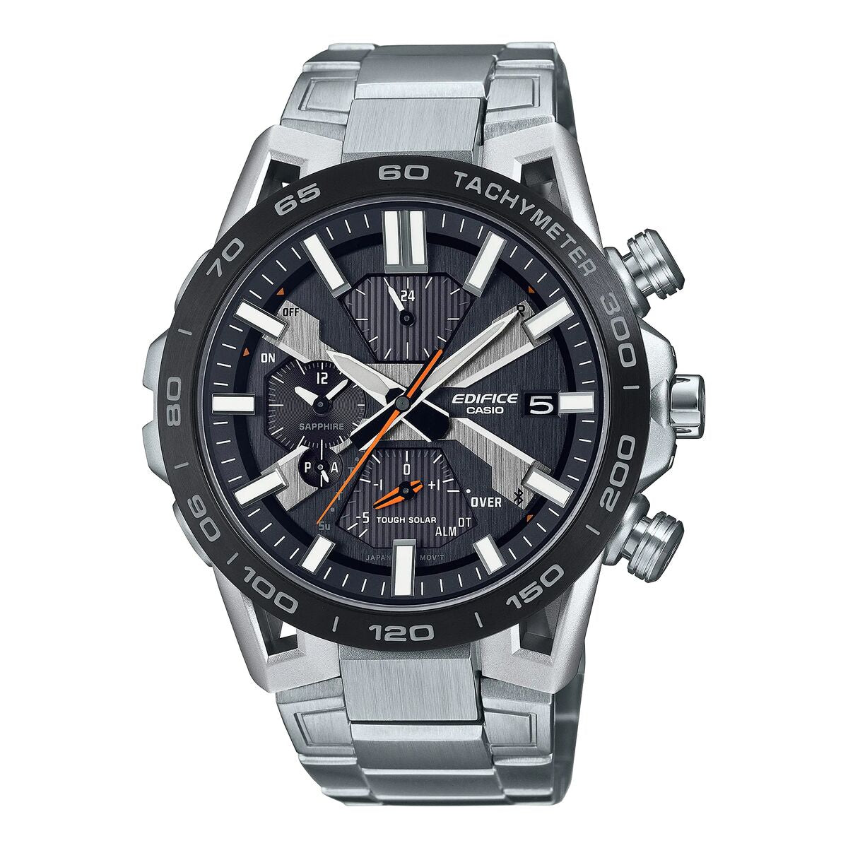 Herrenuhr Casio SOSPENSIONE BLUETOOTH ***SPECIAL PRICE*** Schwarz Silberfarben - AWK Flagship