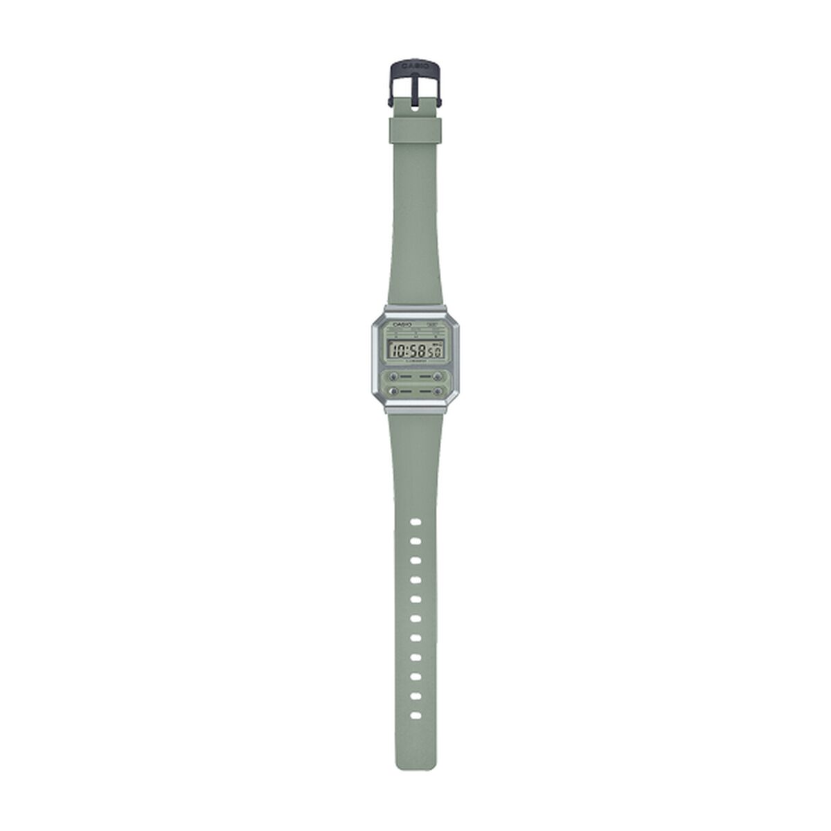 Kaufe Unisex-Uhr Casio F100 TRIBUTE - SAGE GREEN (Ø 40 mm) bei AWK Flagship um € 57.00