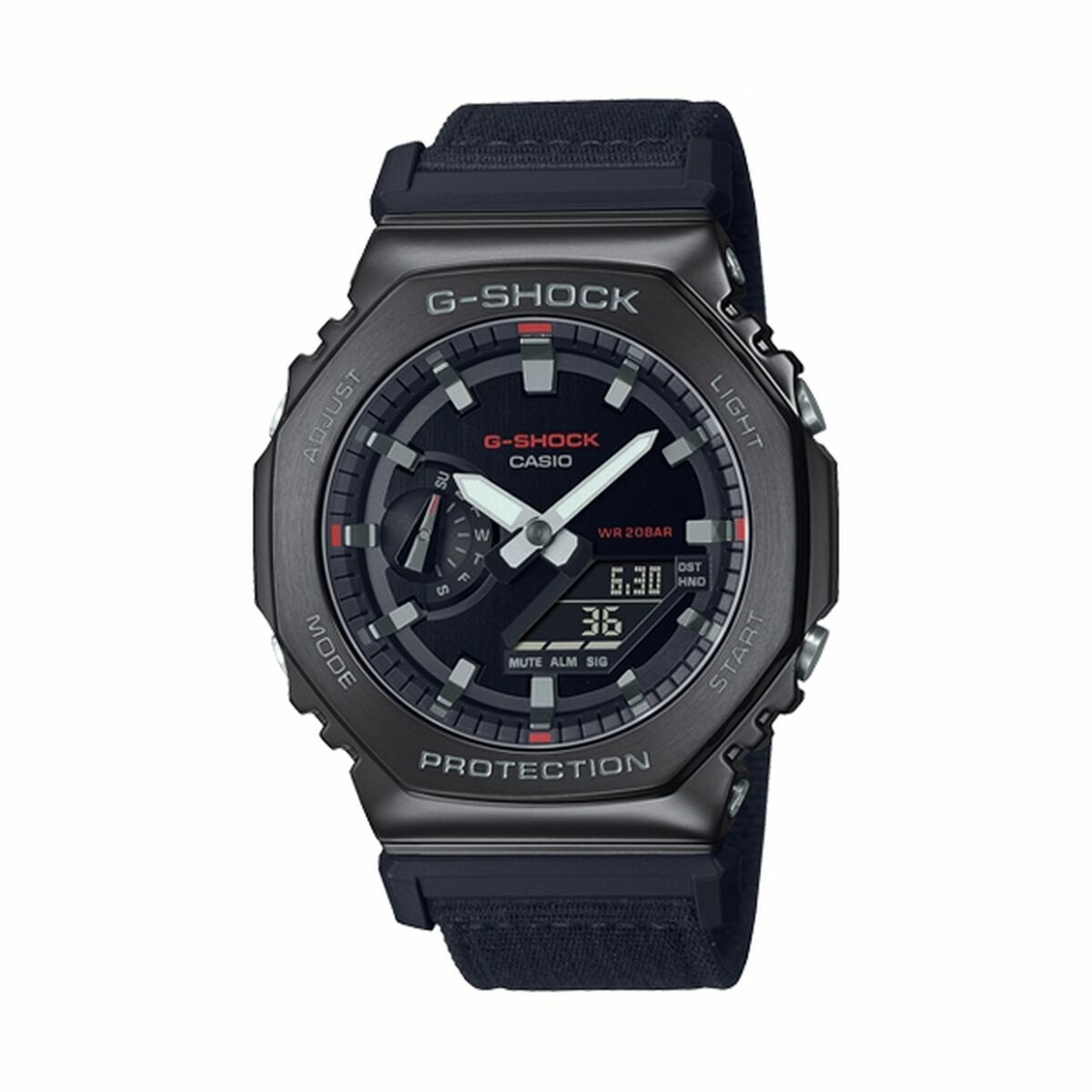 Herrenuhr Casio GM-2100CB-1AER Schwarz - AWK Flagship