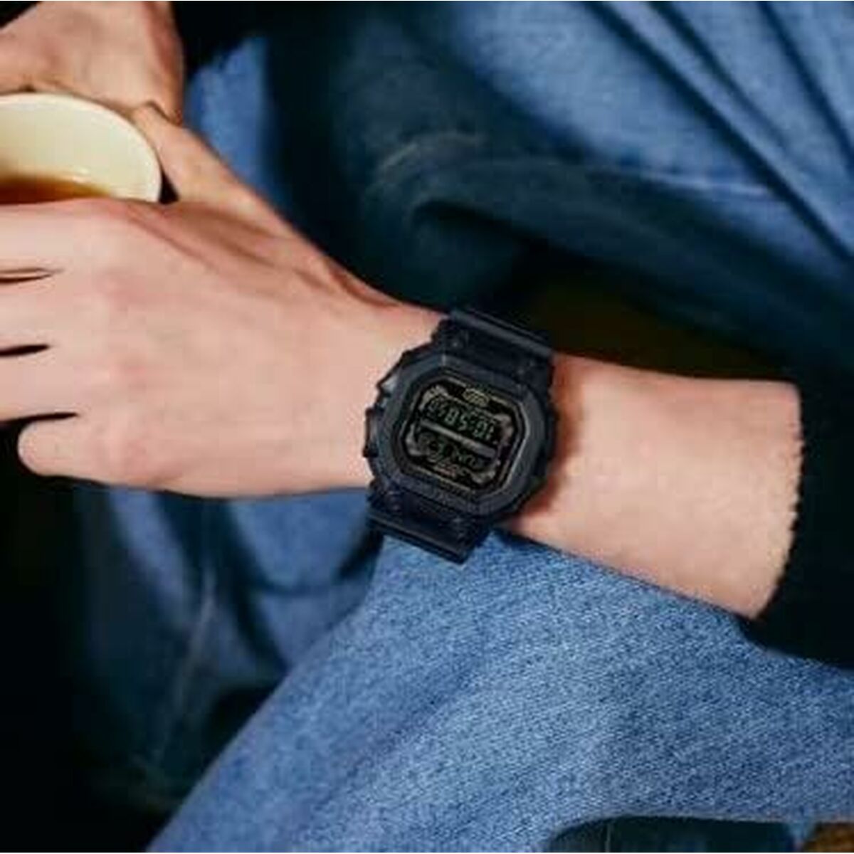 Herrenuhr Casio G-Shock THE KING - XL G-SHOCK - BLACK & RUST SERIE Schwarz (ø 54 mm) - AWK Flagship