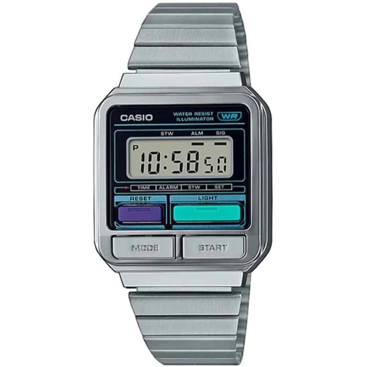 Unisex-Uhr Casio A120WE-1AEF (Ø 40 mm) - AWK Flagship