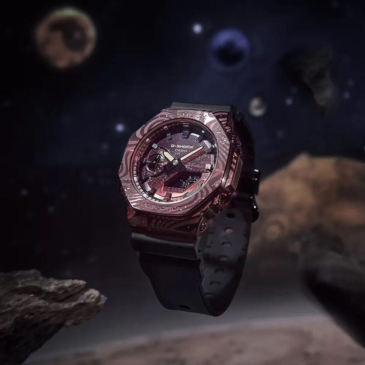 Herrenuhr Casio G-Shock OAK - MILKY WAY GALAXY SERIE (Ø 44,5 mm) - AWK Flagship