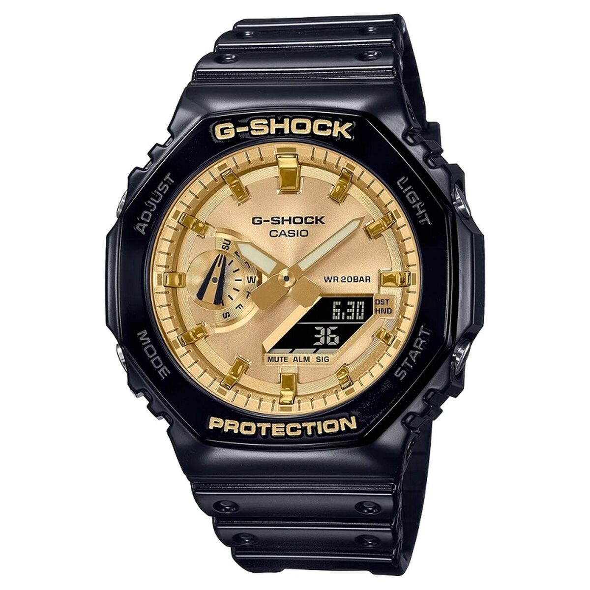 Men's Watch Casio G-Shock OAK - GOLD DIAL (Ø 45 mm)