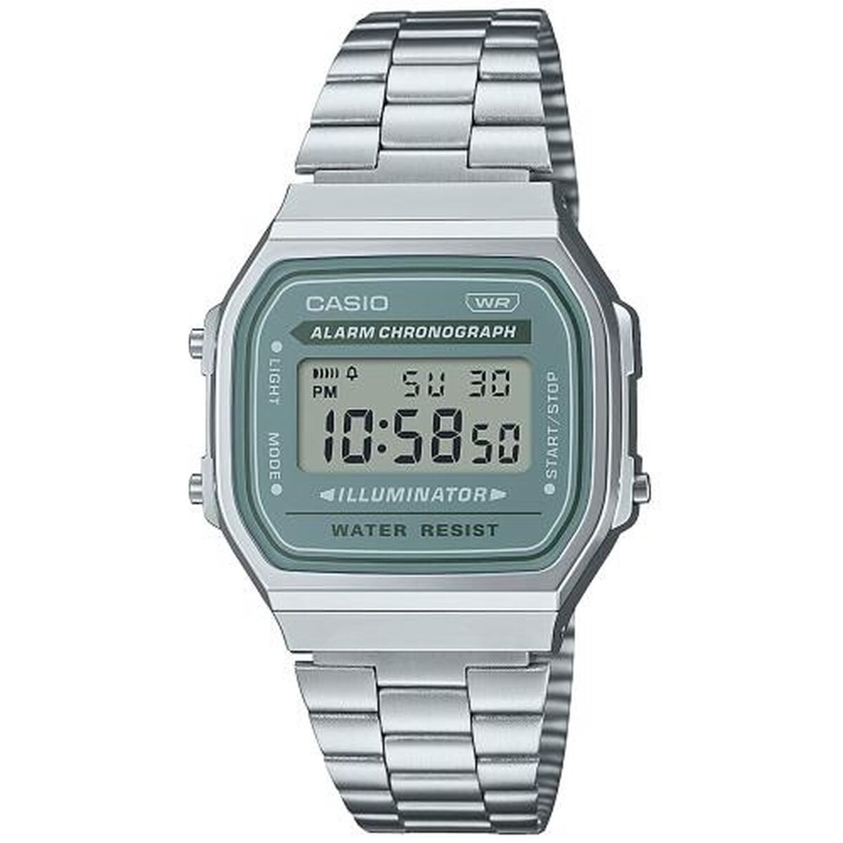 Unisex-Uhr Casio A168WA-3AYES (Ø 36 mm) - AWK Flagship