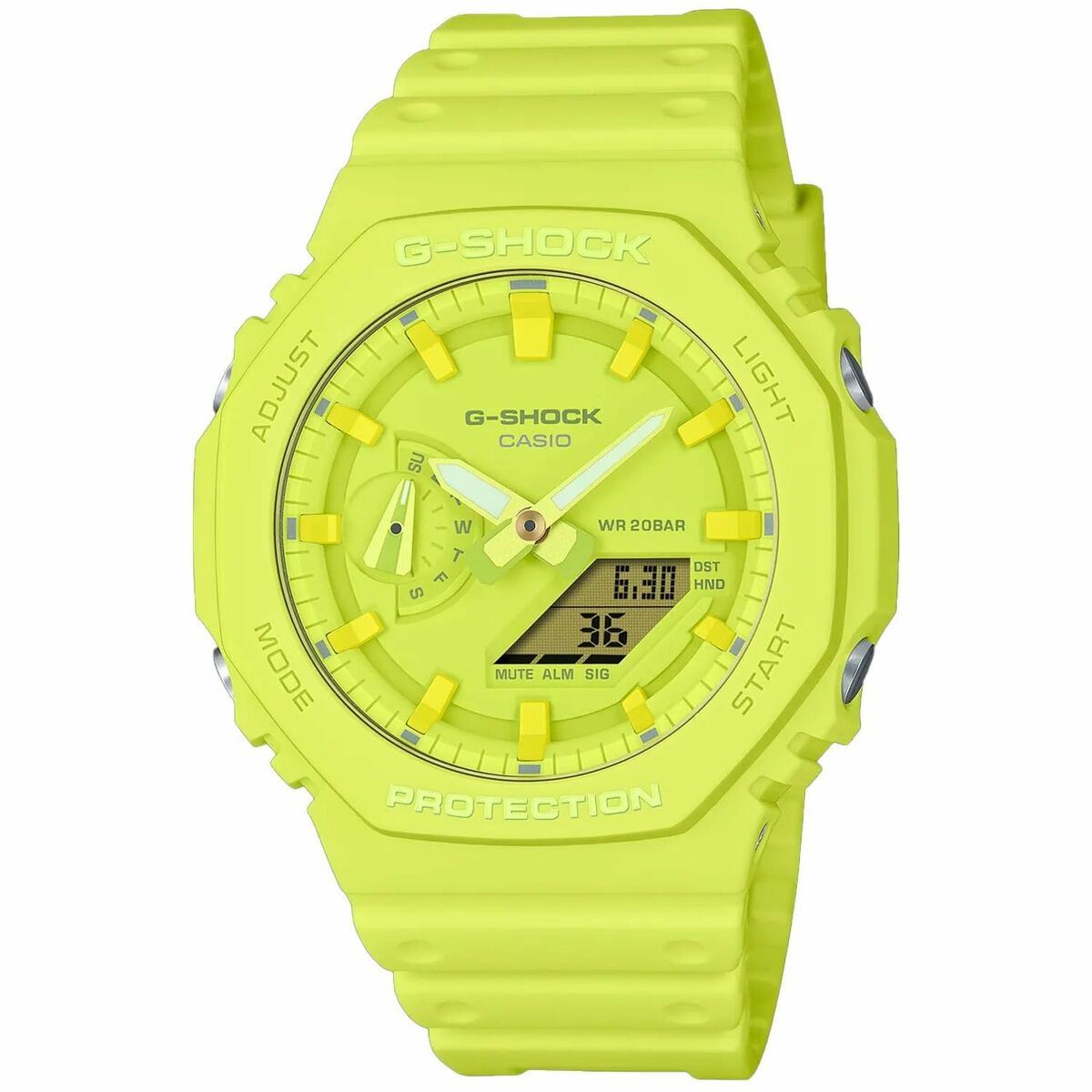 Unisex-Uhr Casio G-Shock GA-2100-9A9ER (Ø 44,5 mm) - AWK Flagship