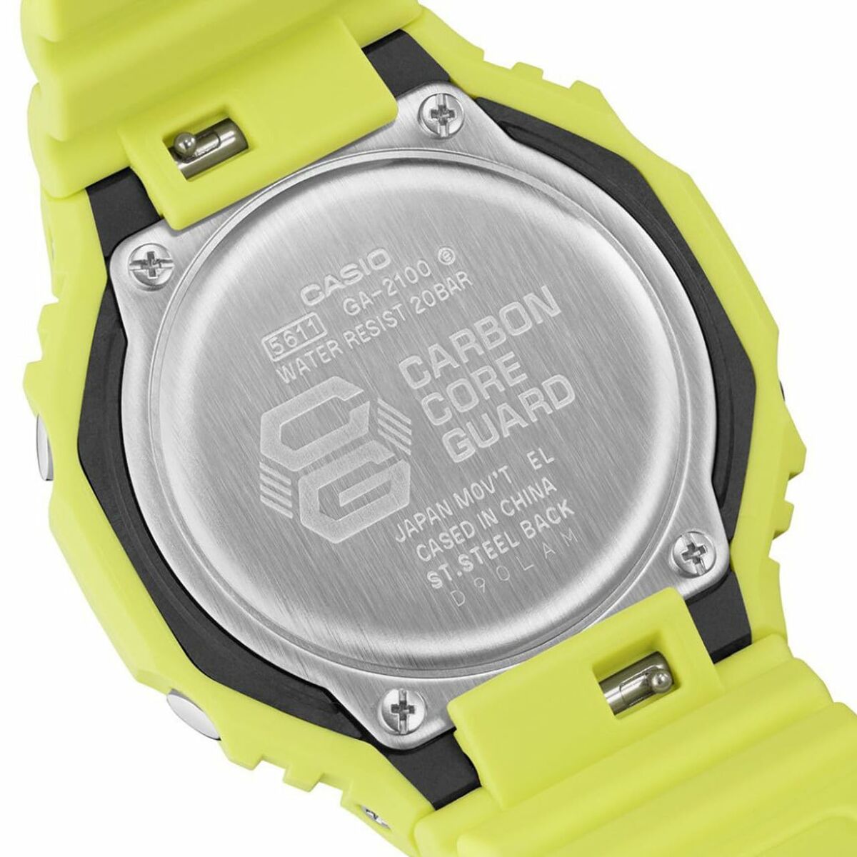 Unisex-Uhr Casio G-Shock GA-2100-9A9ER (Ø 44,5 mm) - AWK Flagship