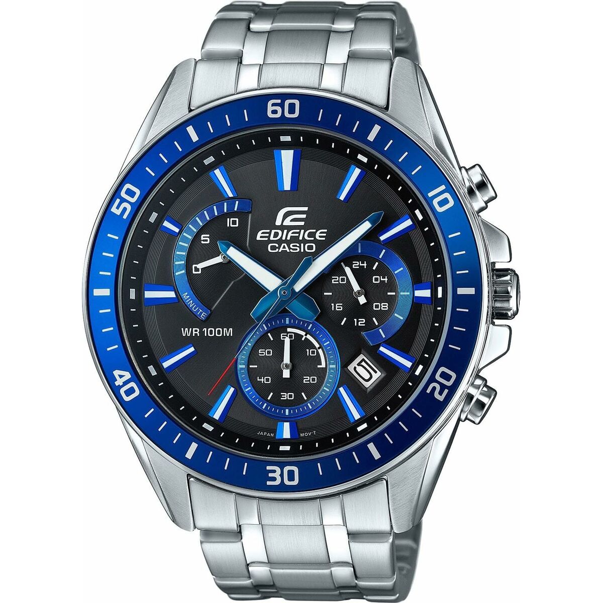 Herrenuhr Casio EFR-552D-2AVUEF Silberfarben - AWK Flagship