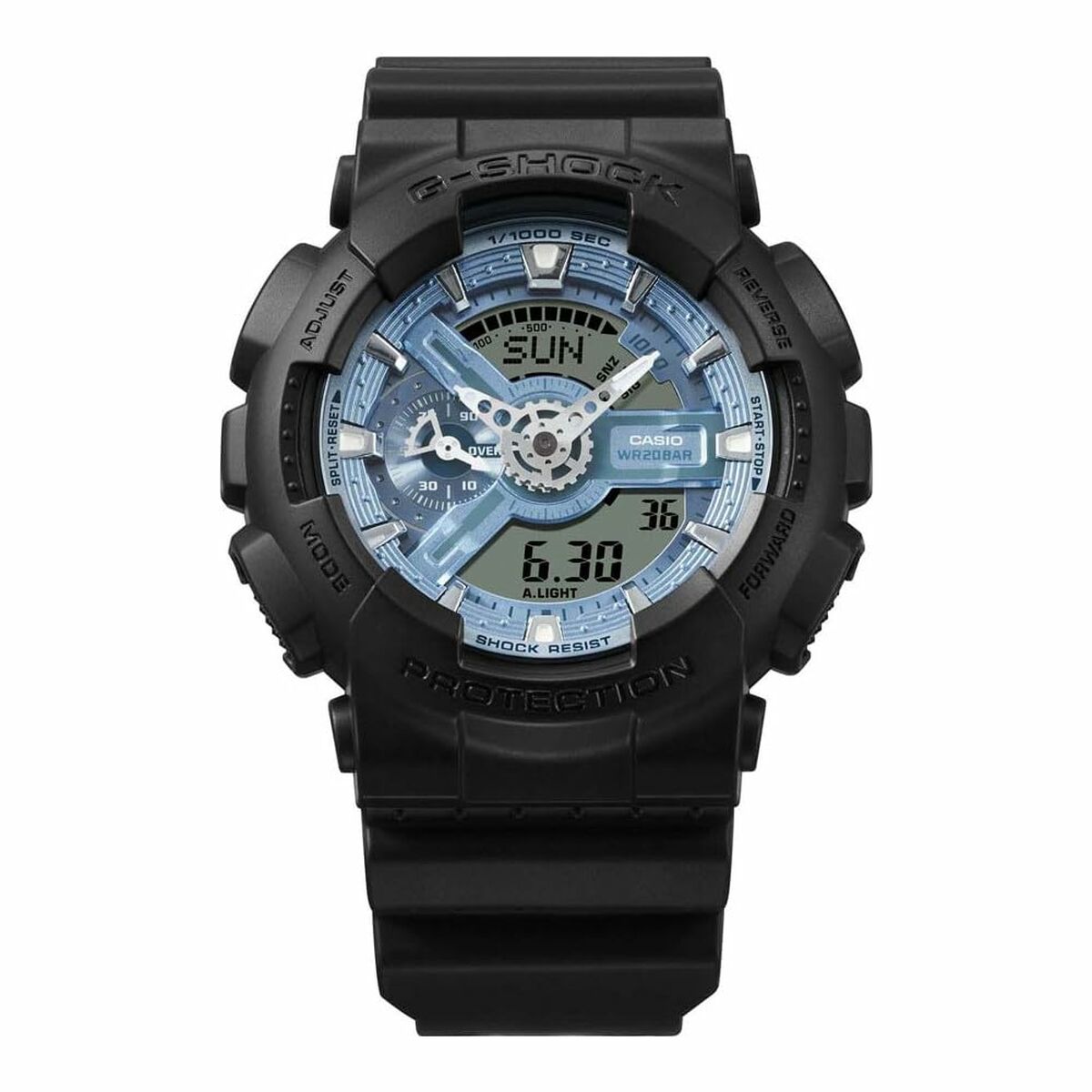 Herrenuhr Casio G-Shock GA-110CD-1A2ER Schwarz - AWK Flagship