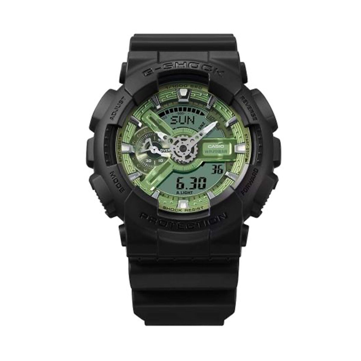 Herrenuhr Casio G-Shock GA-110CD-1A3ER Schwarz grün - AWK Flagship