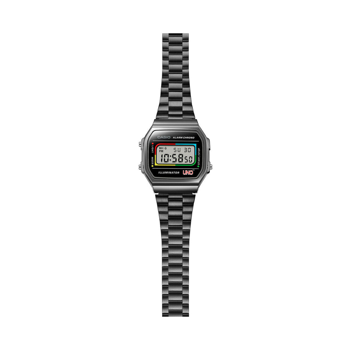 Herrenuhr Casio A168WEUC-1AER Schwarz Grau (Ø 36 mm) - AWK Flagship