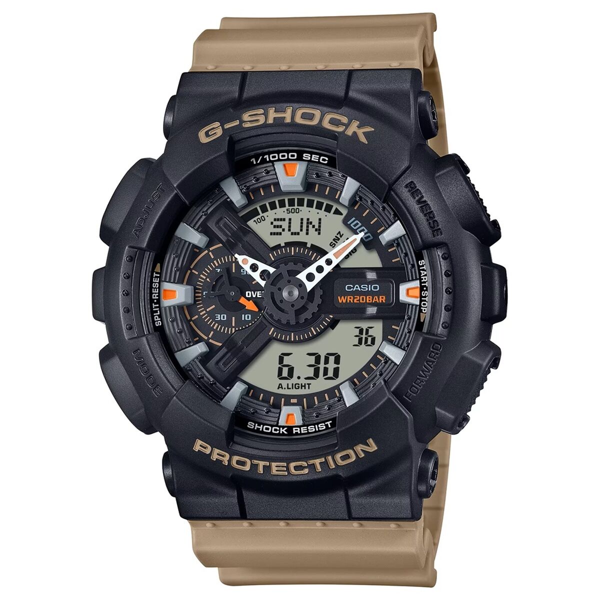 Herrenuhr Casio G-Shock OVERSIZED - TWO TONE UTILITY COLOURS (Ø 51 mm) - AWK Flagship