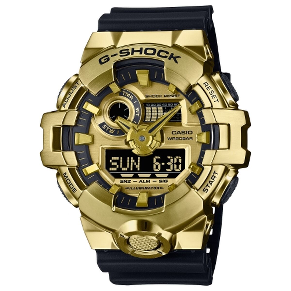 Herrenuhr Casio G-Shock GM-700G-9AER Schwarz Gold - AWK Flagship