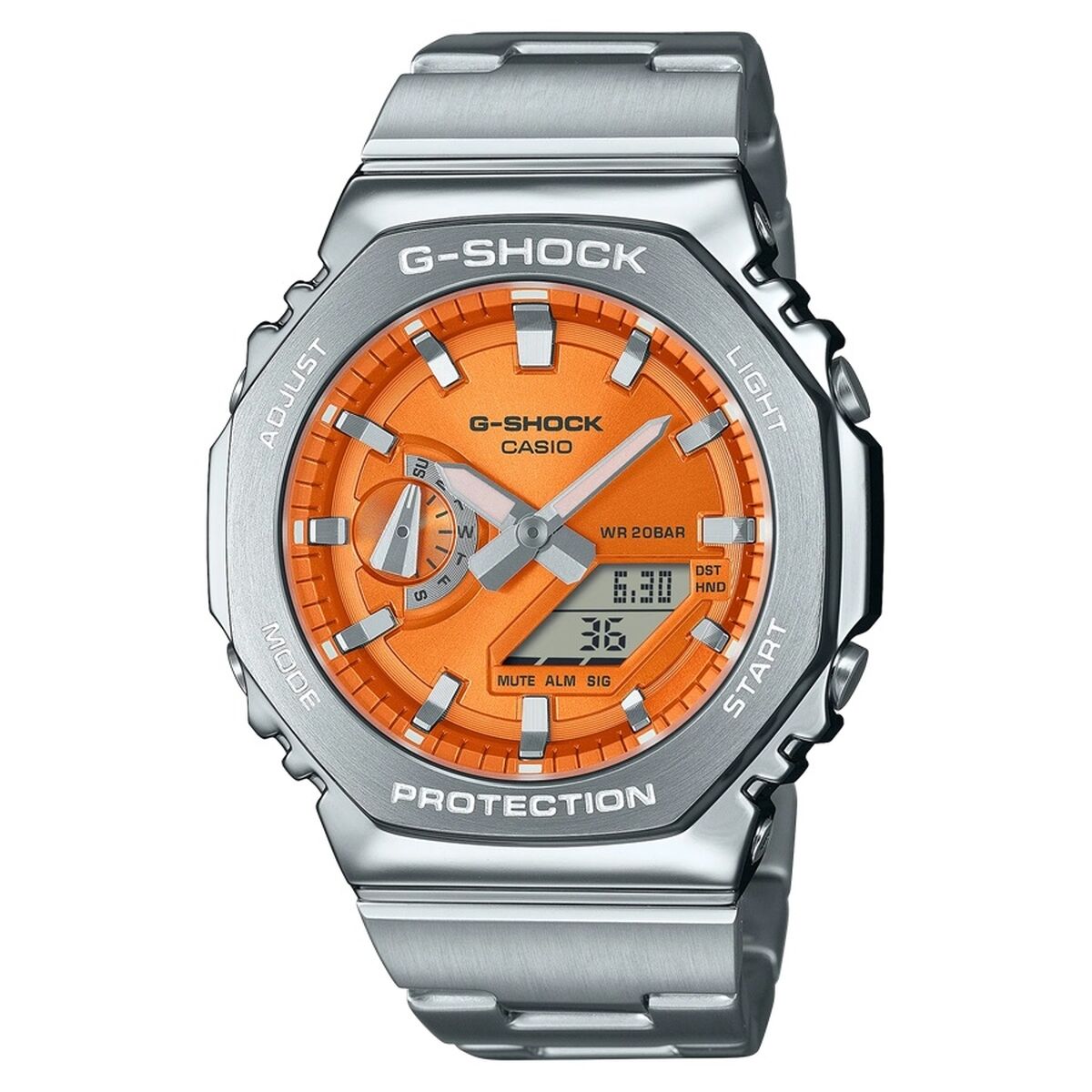 Herrenuhr Casio G-Shock OAK G-STEEL VIVID ORANGE - AWK Flagship