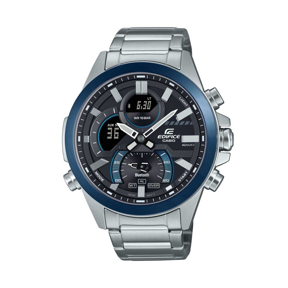 Herrenuhr Casio ECB-30DB-1A9EF Schwarz Silberfarben - AWK Flagship