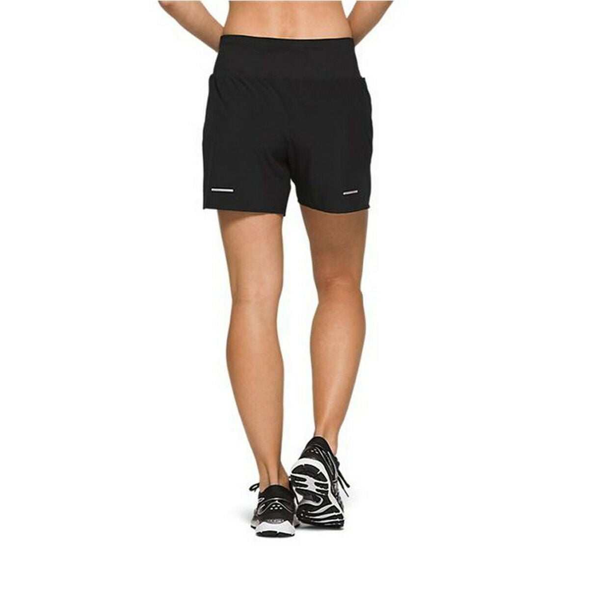 Damen-Sportshorts Asics Road 5.5In Schwarz - AWK Flagship