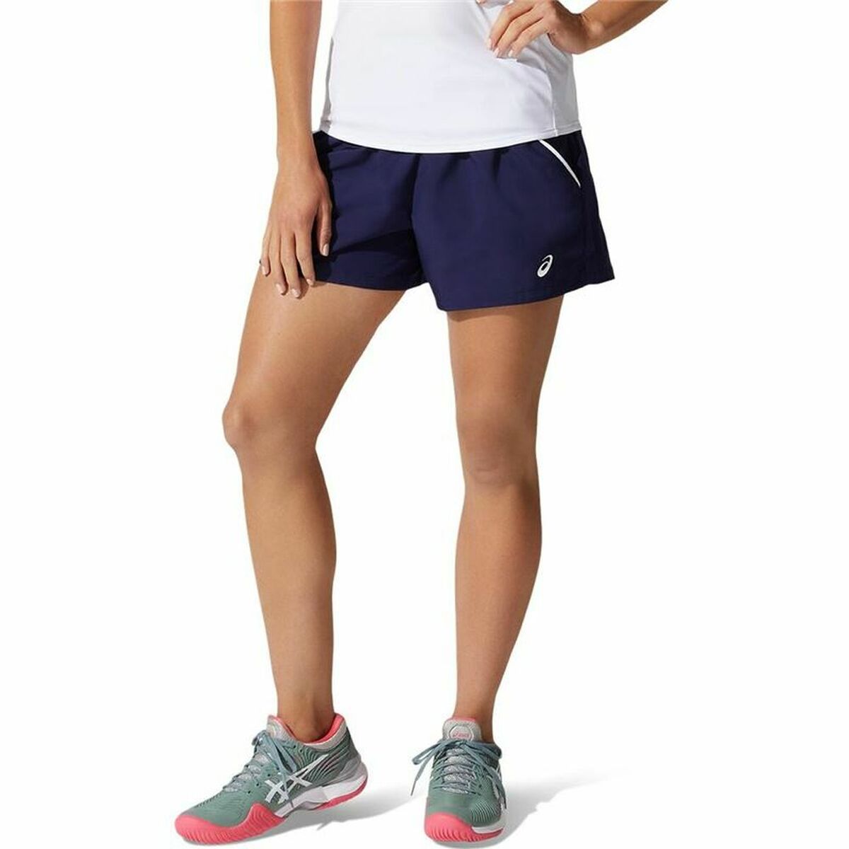 Damen-Sportshorts Asics Court Dunkelblau - AWK Flagship