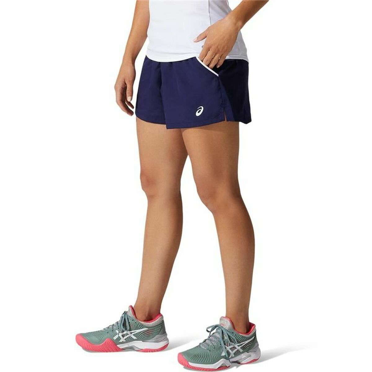 Damen-Sportshorts Asics Court Dunkelblau - AWK Flagship