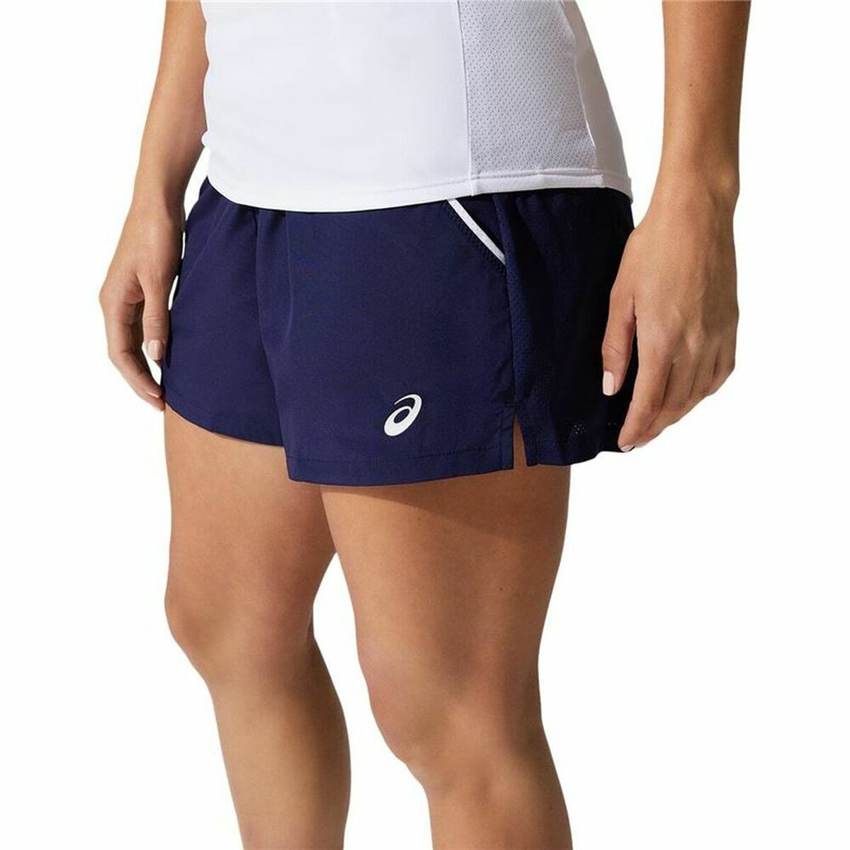 Damen-Sportshorts Asics Court Dunkelblau - AWK Flagship