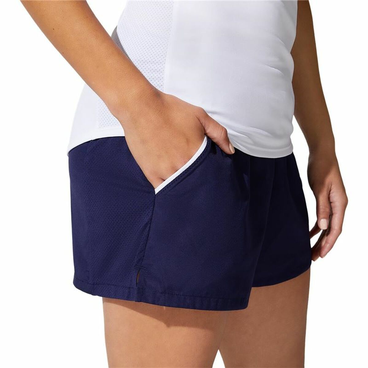 Damen-Sportshorts Asics Court Dunkelblau - AWK Flagship